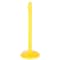 Vestil Yellow Plastic Barricade, Floor Mounting, Plastic, 38.5 Height, 14 Length, 12, Yellow PCB-Y-F - alternate 3